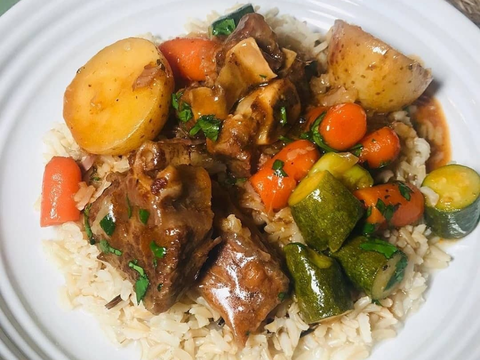 Beef short rib stew best sale pressure cooker