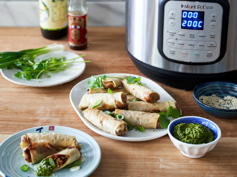 Duo Crisp + Air Fryer – Spring Rolls with Nuoc Cham – Instant Pot